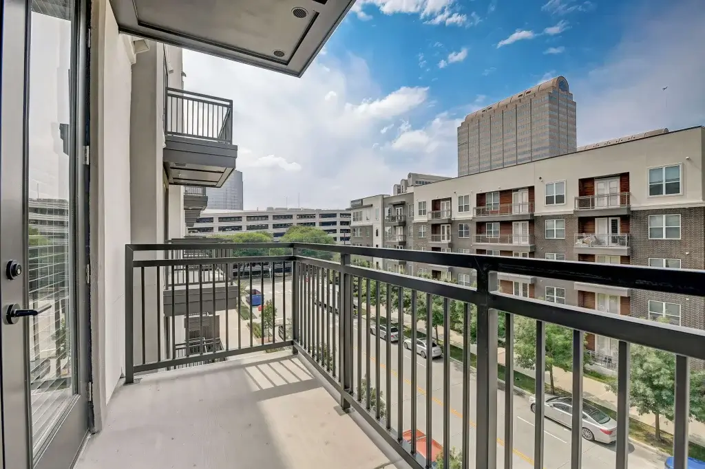 hazel by the galleria dallas balcony