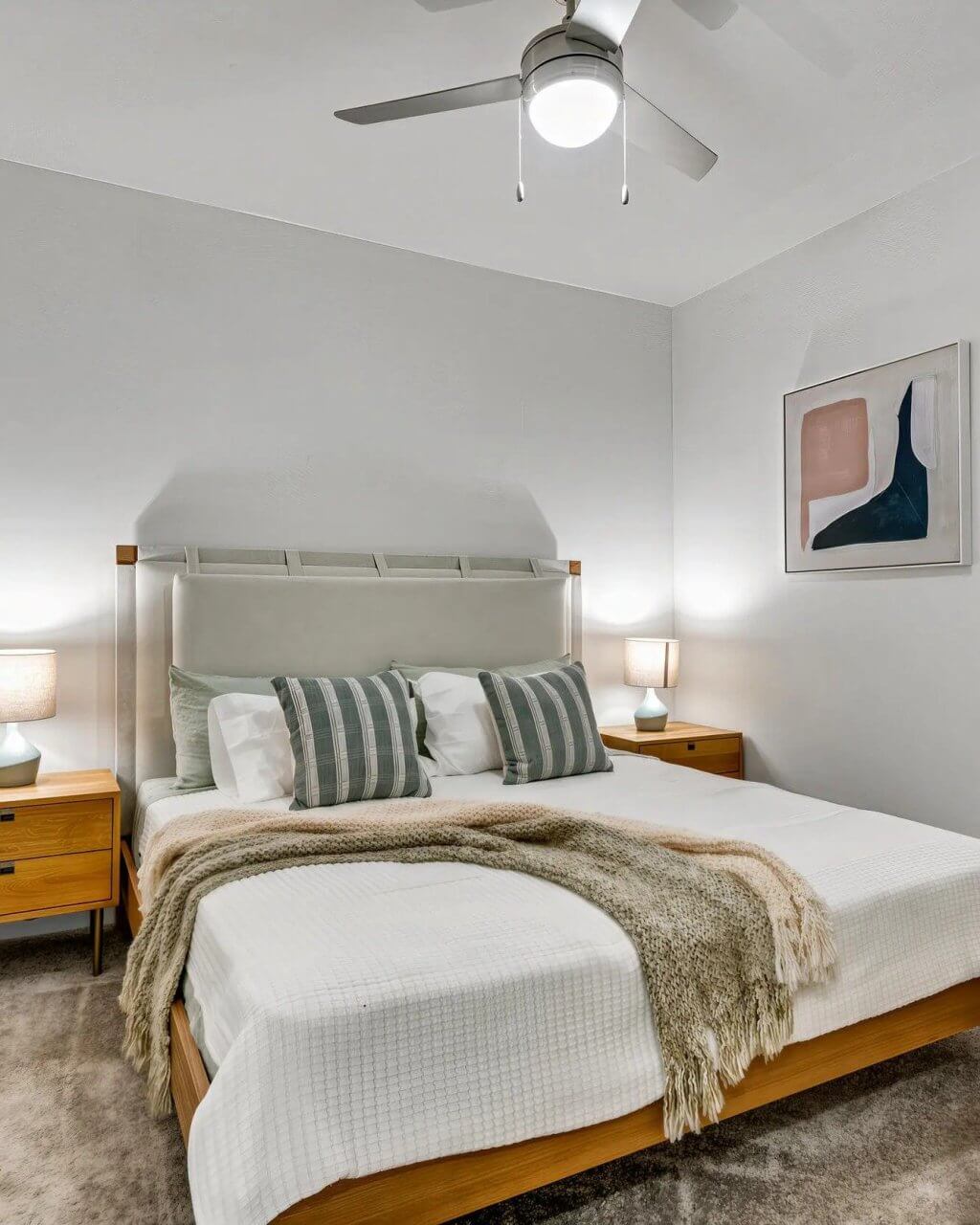 hazel by the galleria luxury apartments bedroom