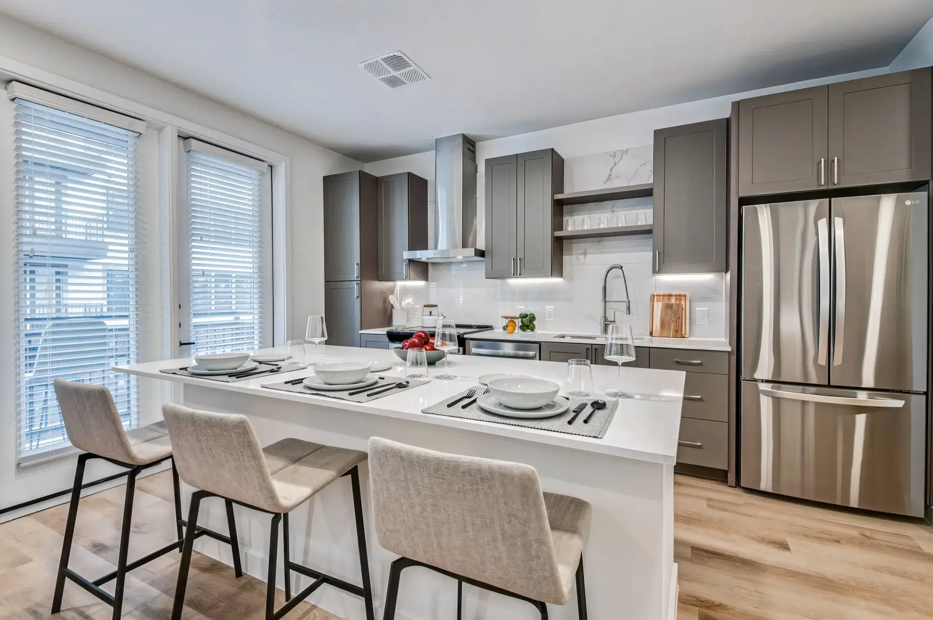 hazel by the galleria dallas kitchen dining 1