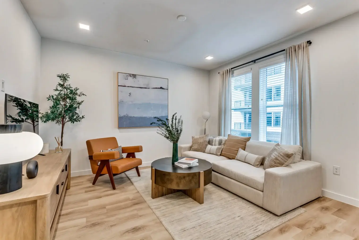 hazel by the galleria dallas living room